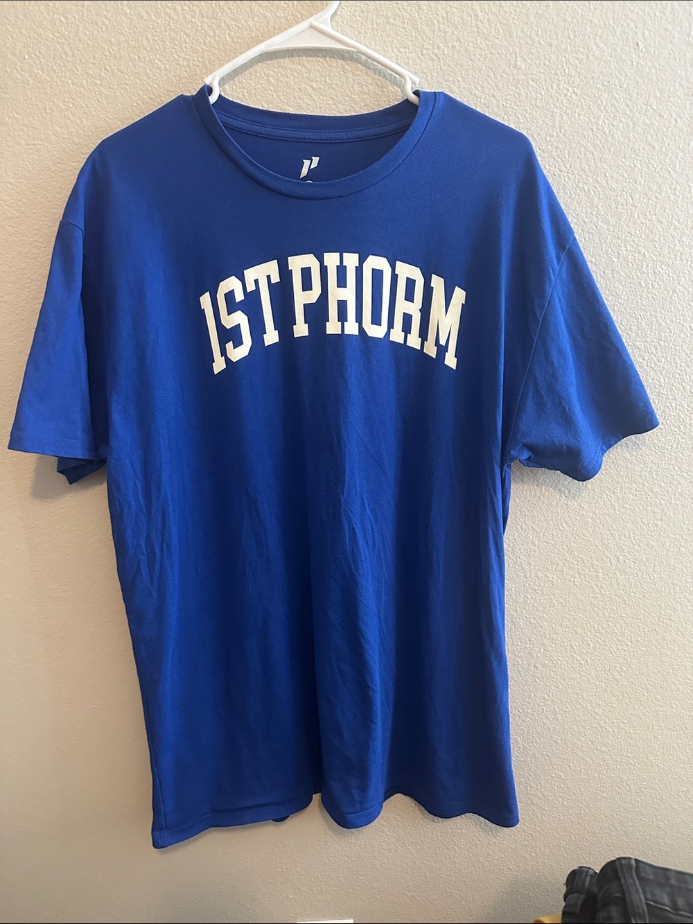 1st Phorm Men’s Royal Blue Graphic Logo Tee
